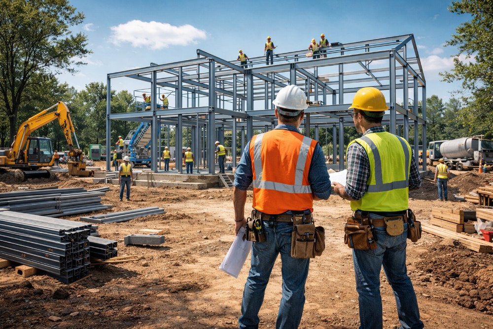 Construction site Houston TX